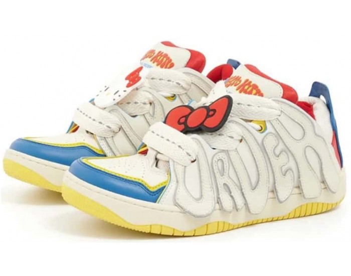 Old Order Sanrio Hello Kitty x Skater 001 White Blue