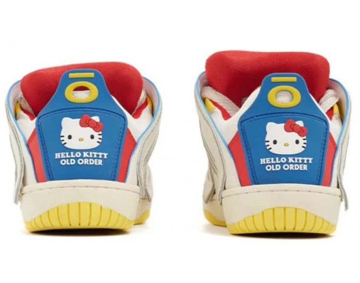 Old Order Sanrio Hello Kitty x Skater 001 White Blue