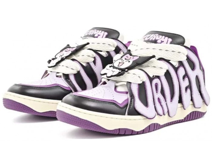 Old Order Sanrio Kuromi x Skater 001 Black Purple